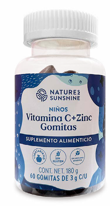 Gomitas VitaminaC Zinc Ninos